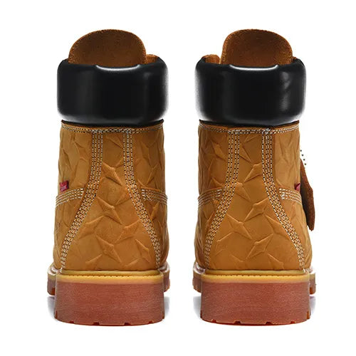 SUP x TBL 6 Inch Premium Waterproof Boot 'Embossed Diamond Plate - Wheat' Shoes Sneakers - nk0005480 image 4