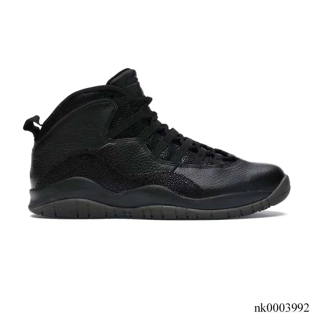 AJ 10 Retro Drake OVO Black Shoes Sneakers - nk0003992 image 0