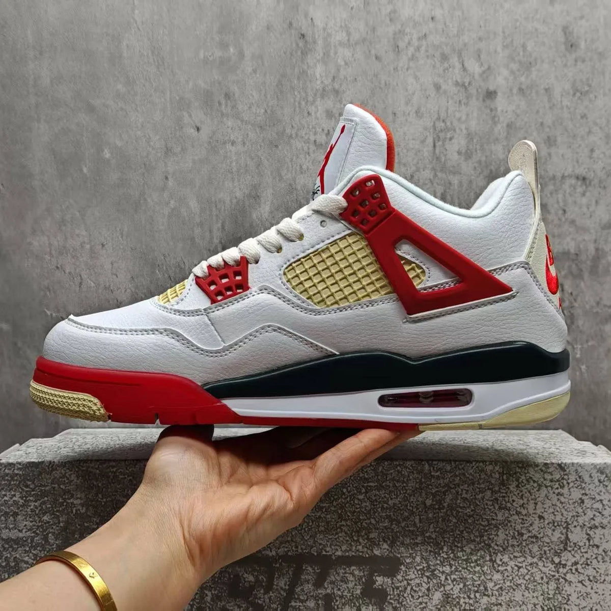 Nigel Sylvester x AJ 4 Sail/ Brick After Brick Shoes Sneakers - nk0004547 image 5