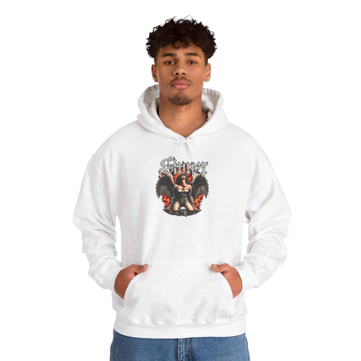 Sinner’s Flame Hooded Sweatshirt image 14