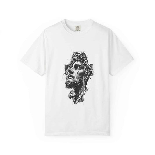 Crown of Faith 2 Unisex Garment-Dyed T-shirt image 0