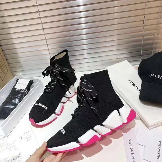 BLCG Speed 2.0 Lace-Up Black Pink Shoes Sneakers - bl0000014 image 3