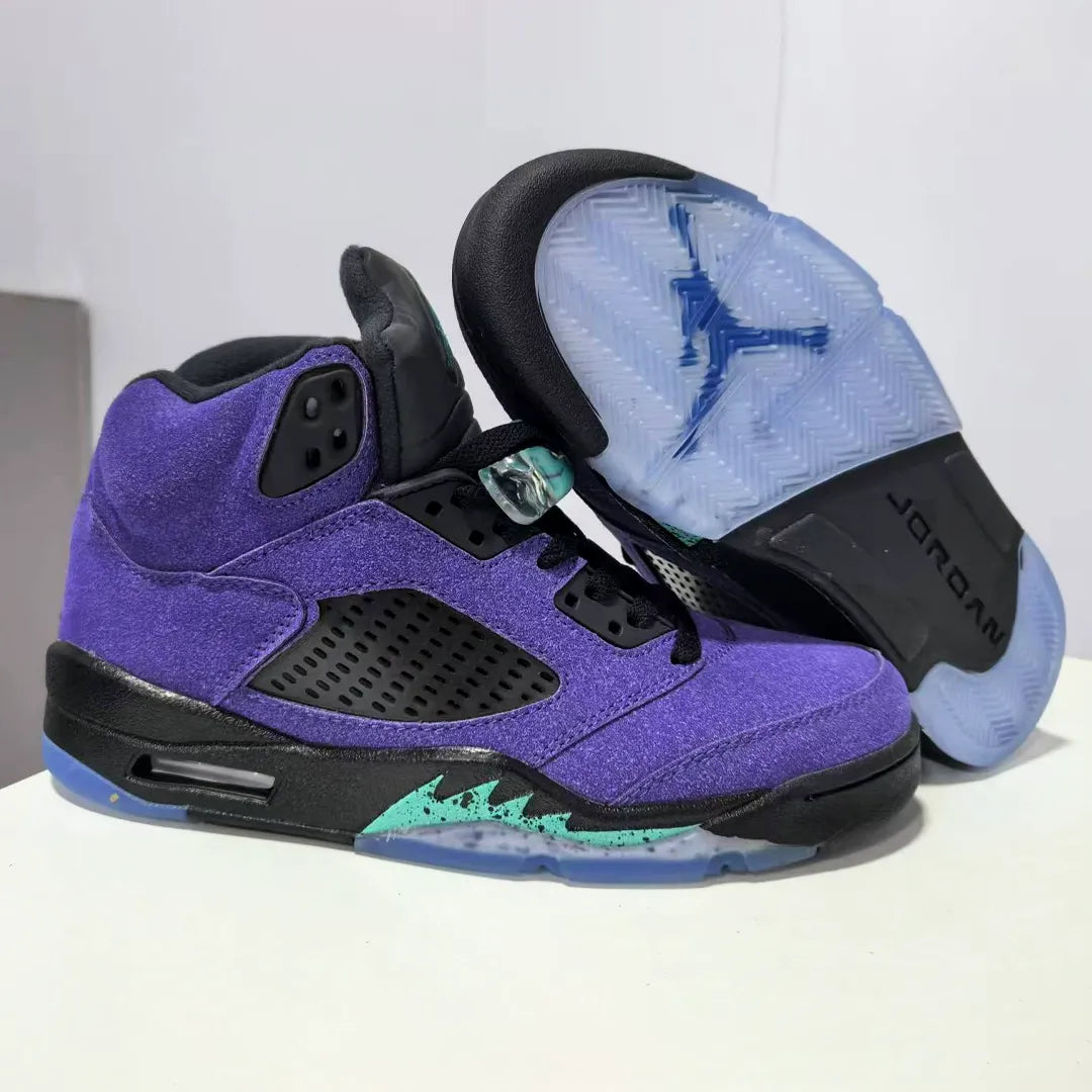 AJ 5 Retro Alternate Grape Shoes Sneakers - nk0000745 image 2
