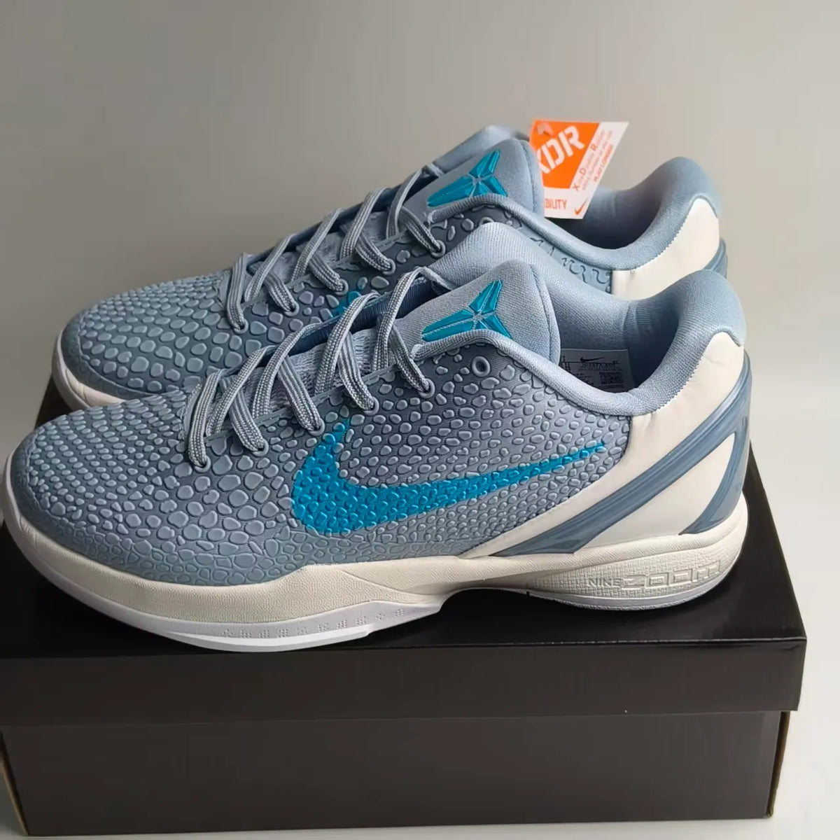 Caitlin Clark x Kobe 6 Protro Light Armory Blue Shoes Sneakers - nk0004707 image 9