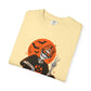 Retro Skater Skeleton Halloween Unisex Garment-Dyed T-shirt image 20