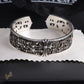 CH Chunky Cross Link Cuff Bracelet - CH0080 image 1