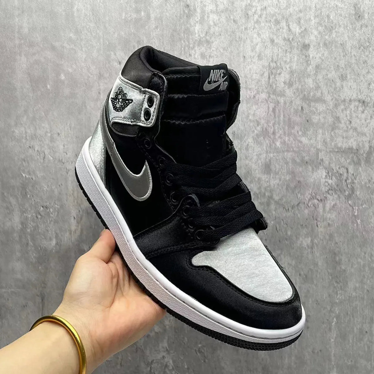 AJ 1 High Satin Shadow Shoes Sneakers - nk0003831 image 6