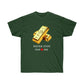 Rap Never Stop Hustle Daily Men T-Shirt - Forest Green, XL image