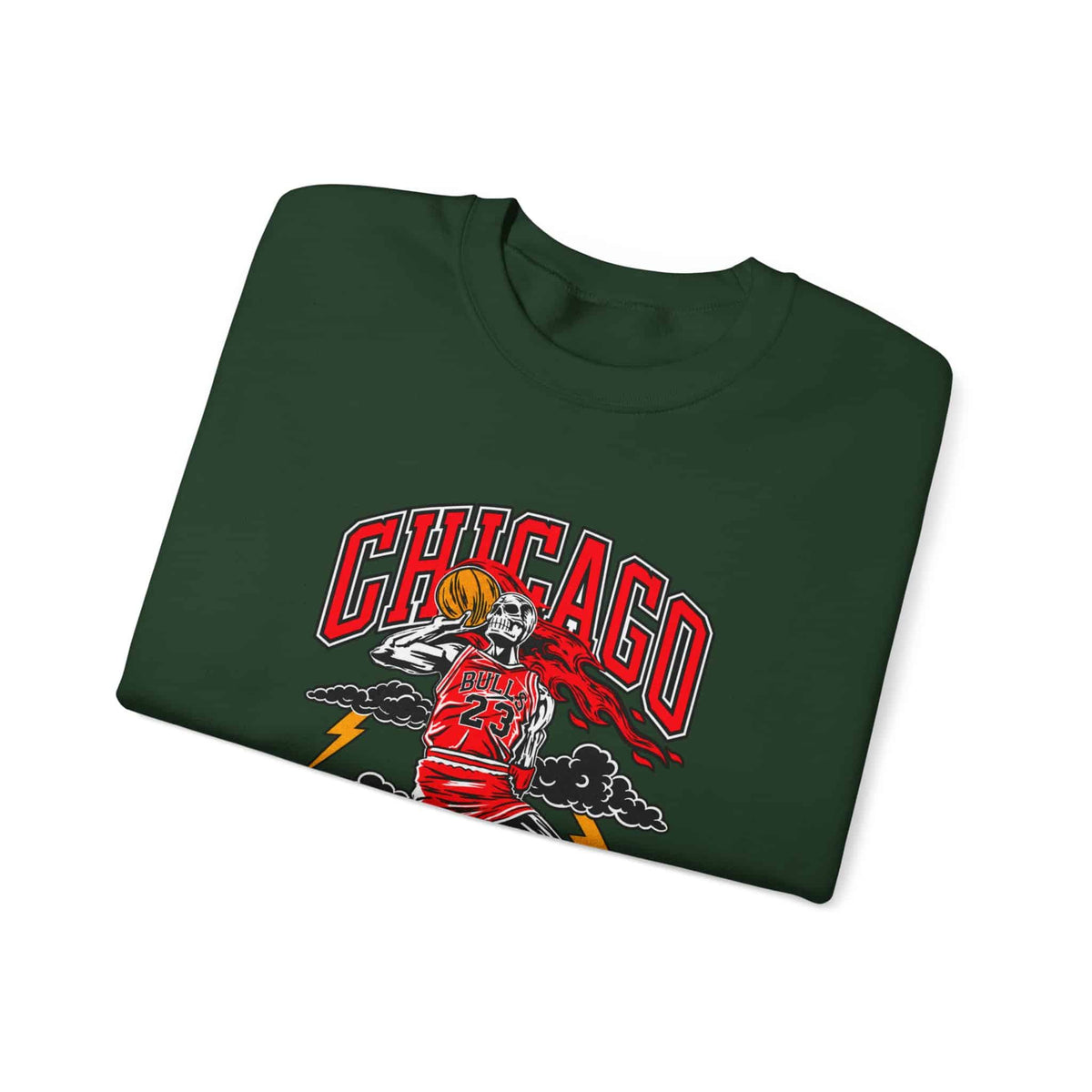 Graphic Print Crewneck Sweatshirt - POD0038 image 18