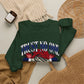 Graphic Print Crewneck Sweatshirt - POD0037 image 19