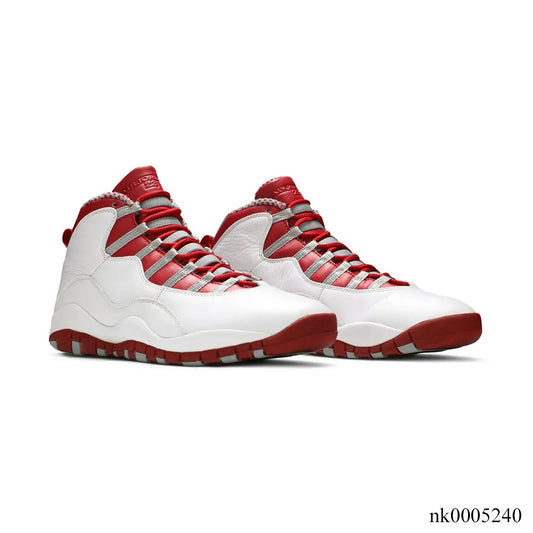 AJ 10 Retro ‘Red Steel’ Shoes Sneakers - nk0005240 image 2