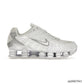 Shox TL White Metallic Silver Max Orange Shoes Sneakers - nk0003941 image 2