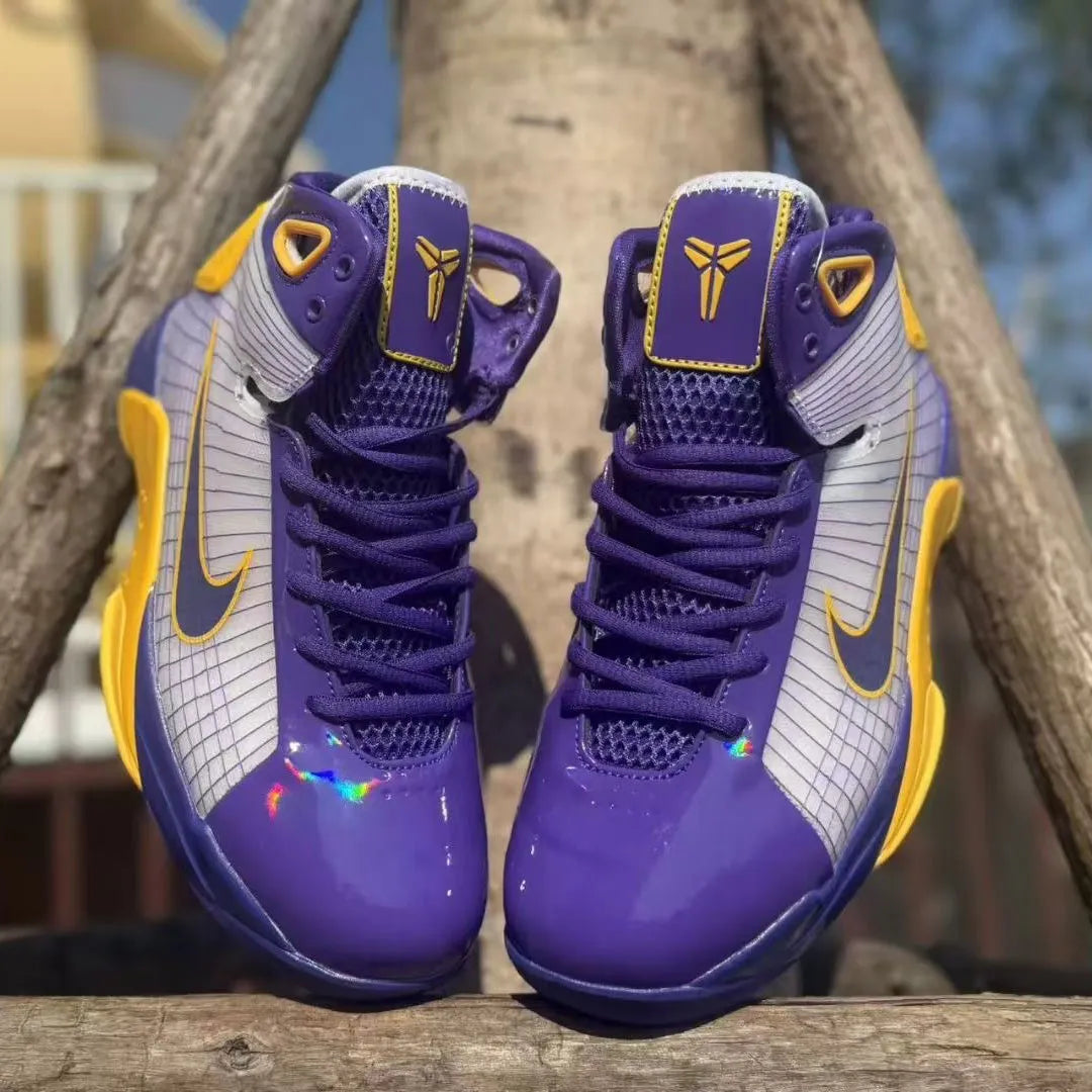 NK Hyperdunk 2008 Kobe Bryant "Lakers Home" Player Edition Shoes Sneakers - nk0005463 image 4