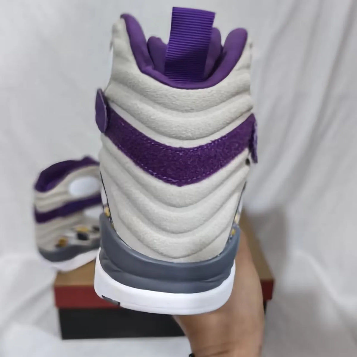AJ 8 Retro 'Kobe Bryant' PE Shoes Sneakers – nk0004968 image 5