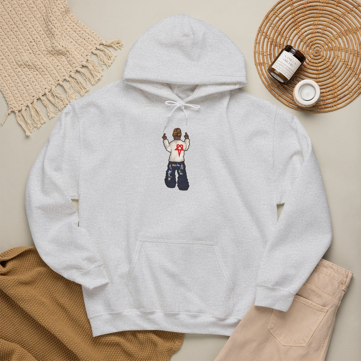 Rebel Attitude Hooded Sweatshirt image 106
