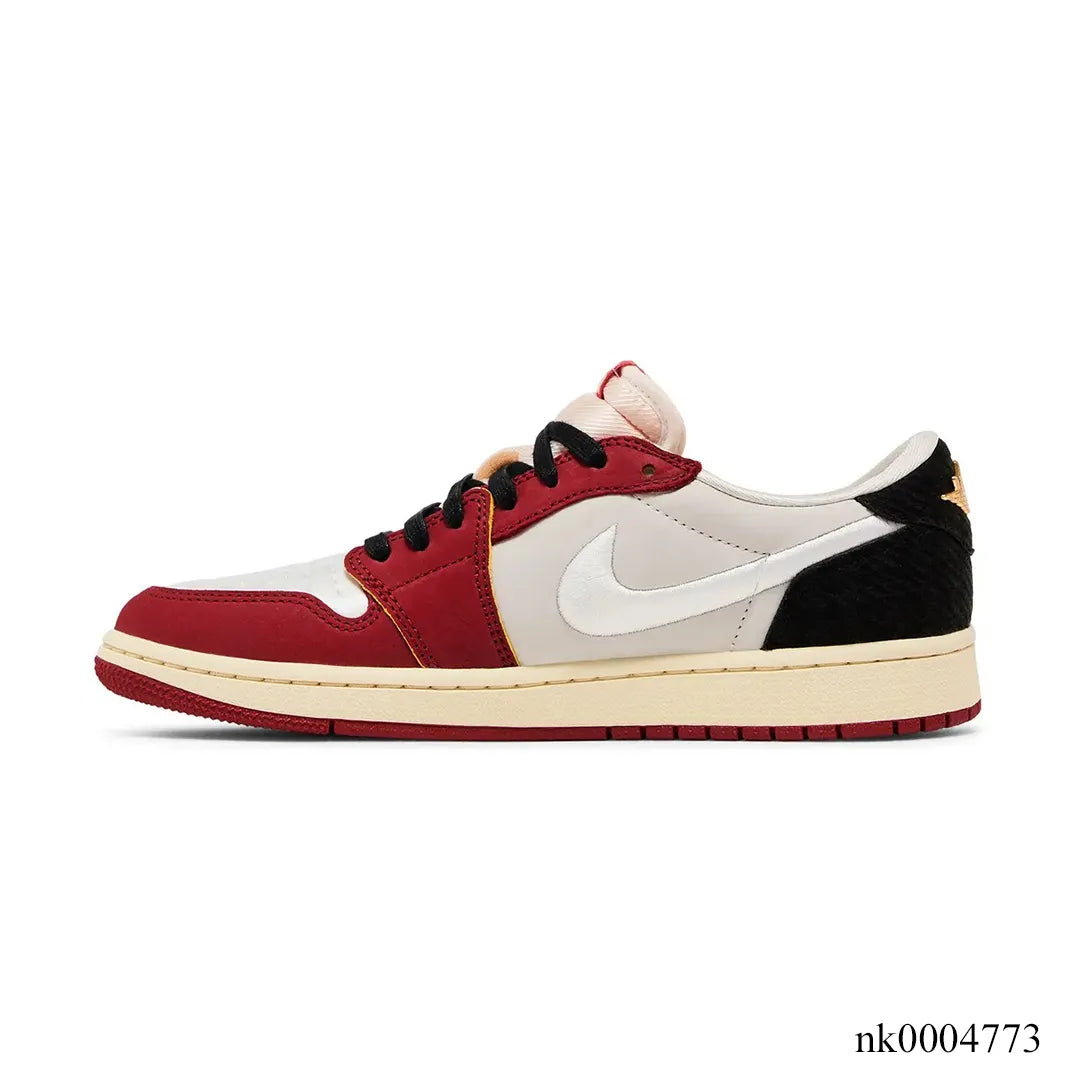 Trophy Room x AJ 1 Low OG (White Swoosh) Shoes Sneakers – nk0004773 image 1