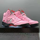 Awake NY x AJ 5 Arctic Pink Shoes Sneakers - nk0004393 image 7