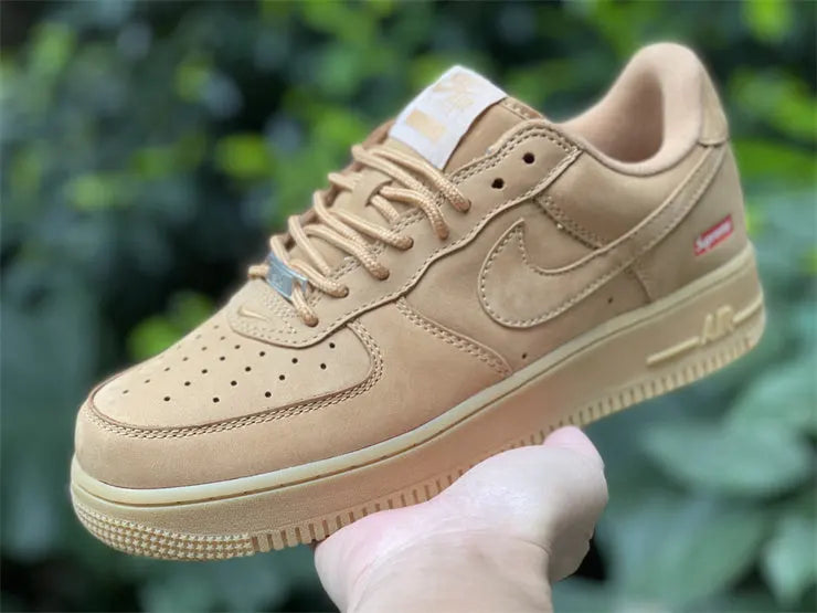 AF 1 Low SP Supreme Wheat Shoes Sneakers - nk0001960 image 6
