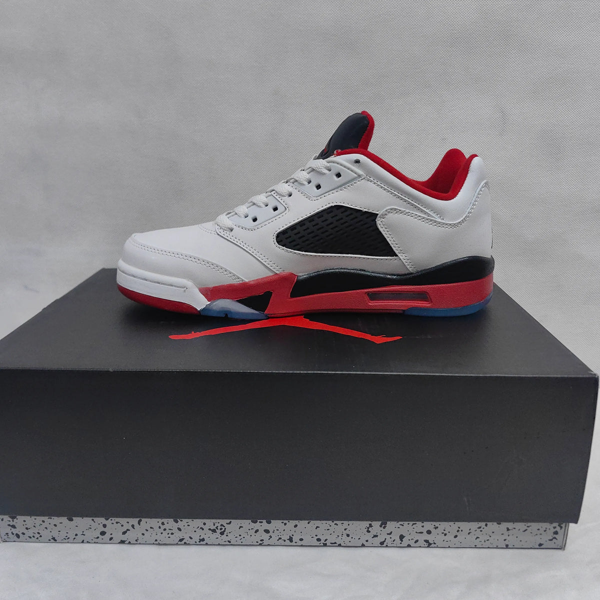 AJ 5 Retro Low Fire Red Shoes Sneakers - nk0005016 image 16