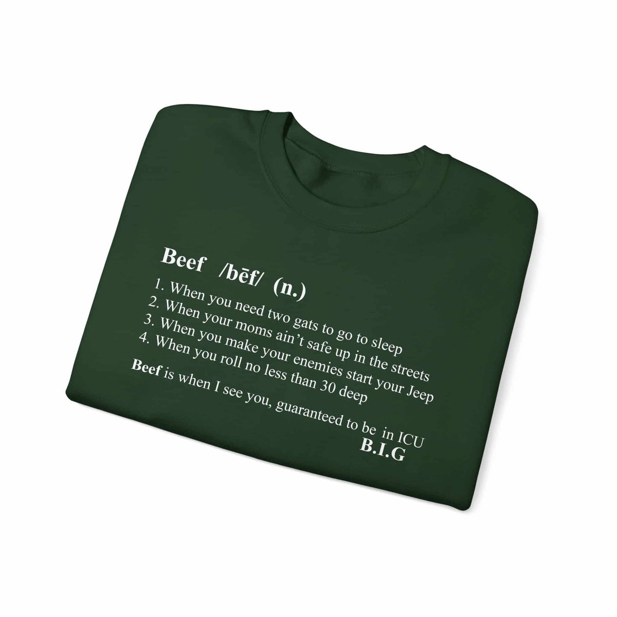 Beef Definition Crewneck Sweatshirt image 18