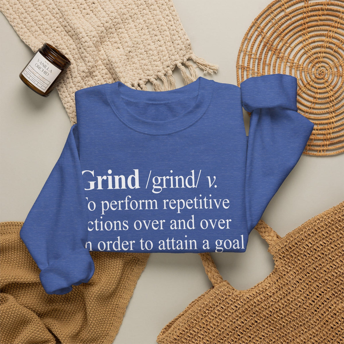 Grind Definition Crewneck Sweatshirt image 7