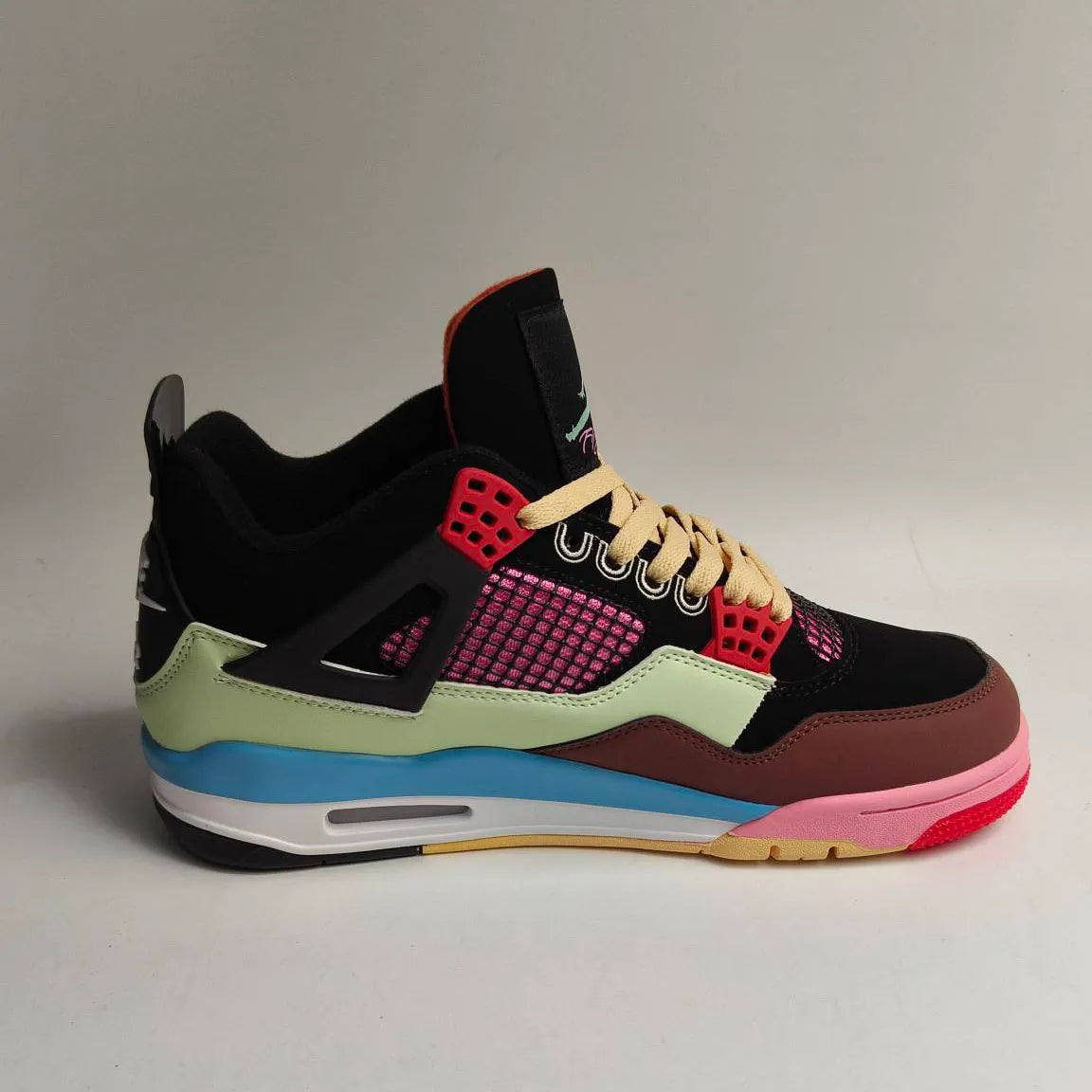 J Balvin x AJ 4 Multicolor Shoes Sneakers - nk0005108 image 2