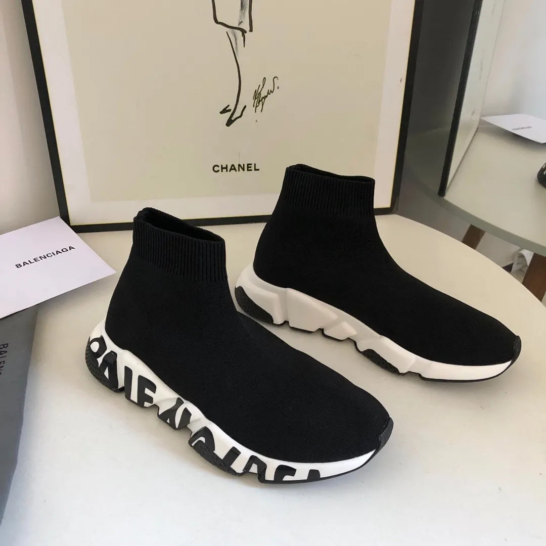 BLCG Speed Midsole Graffiti Black White Shoes Sneakers - bl0000028 image 2