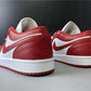 AJ 1 Low Gym Red White Shoes Sneakers - nk0000748 image 15