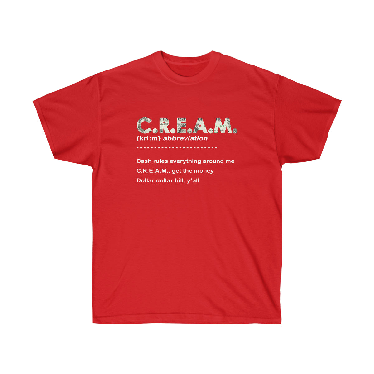 CREAM Definition Men T-Shirt - Red, 2XL image