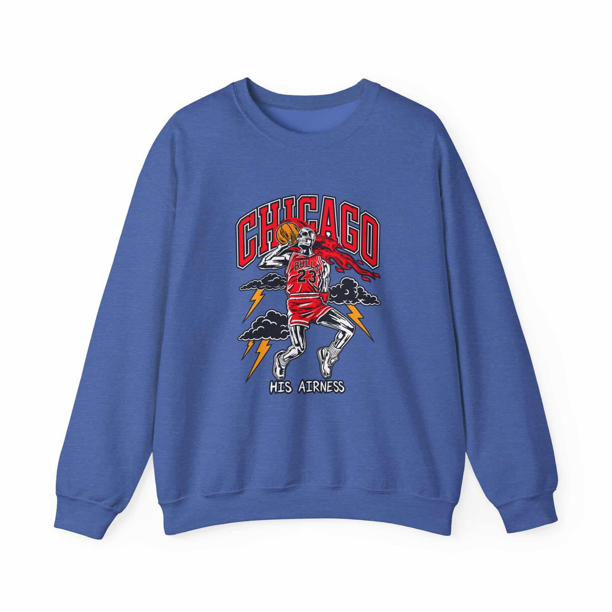 Graphic Print Crewneck Sweatshirt - POD0038 image
