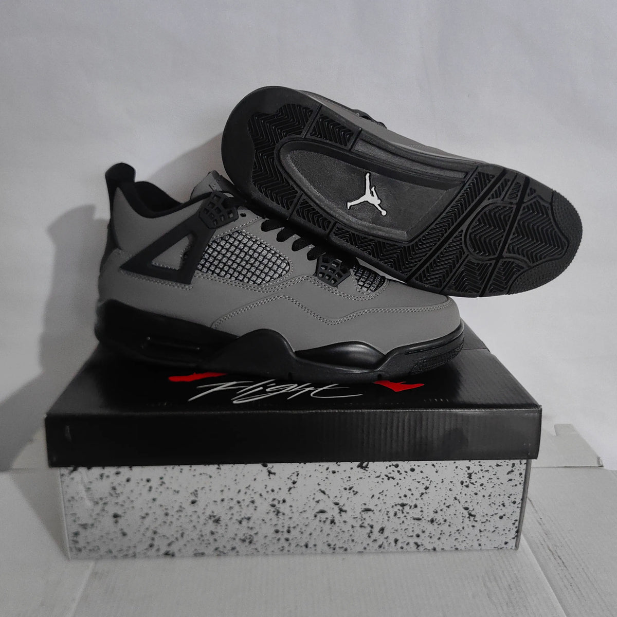 AJ 4 x Travis Scott Retro Dark Grey Black Shoes Sneakers - nk0005039 image 13
