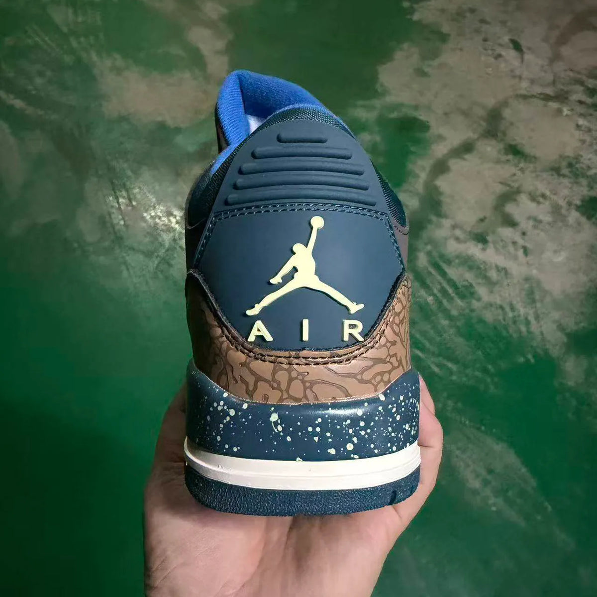 AJ 3 Retro Olive Grey Shoes Sneakers – nk0005037 image 3