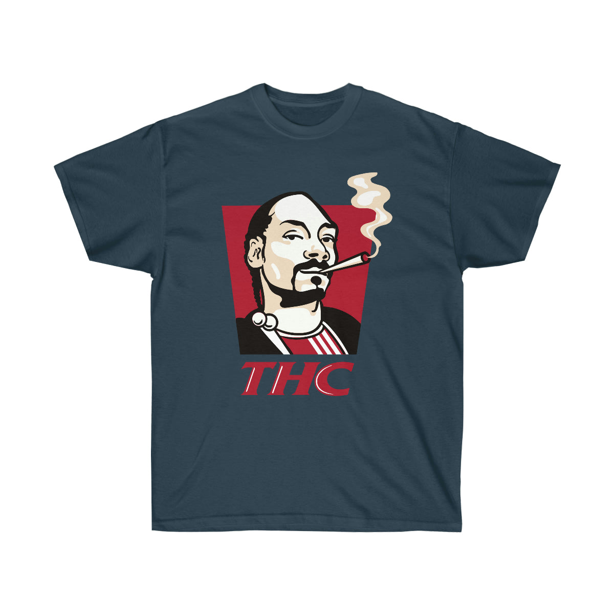 Snoop Dogg THC Smoke Men T-Shirt - Blue Dusk, 2XL image