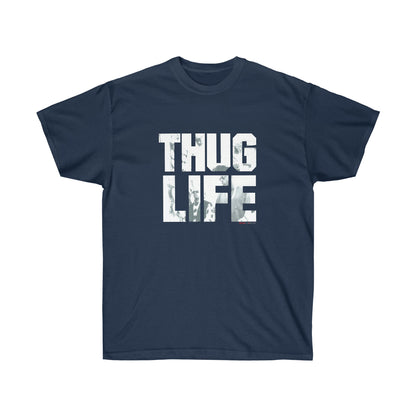 2Pac Thug Life Air Black Men T-Shirt image 8