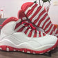 AJ 10 Retro ‘Red Steel’ Shoes Sneakers - nk0005240 image 6