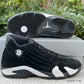 AJ 14 Black/White Shoes Sneakers  - nk0003546 image 6