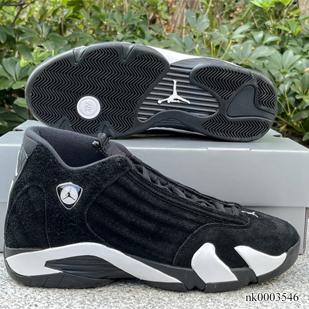 AJ 14 Black/White Shoes Sneakers  - nk0003546 image 6