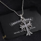 CH Cross Pendant Necklace - CH0021 image 1
