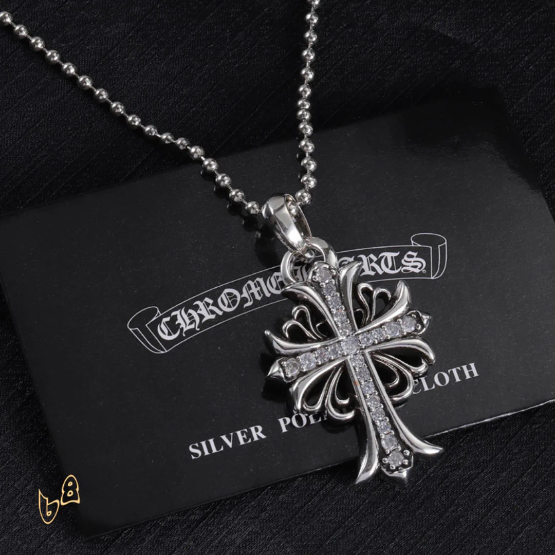 CH Cross Pendant Necklace - CH0021 image 1
