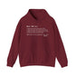 Beef Definition Hooded Sweatshirt - XL, Garnet image