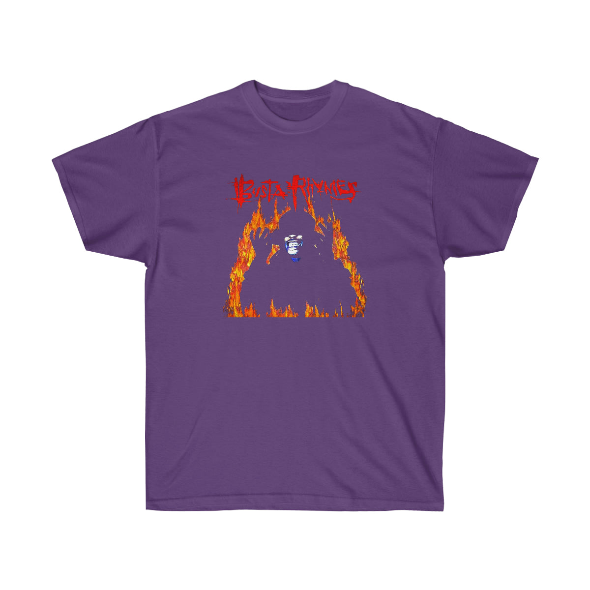 Busta Rhymes Men T-Shirt - Purple, XL image