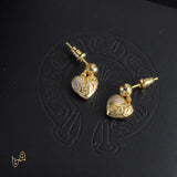 CH Vine Heart Drop Earrings - CH0166 image 0