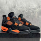AJ 4 Orange Thunder Shoes Sneakers - nk0004803 image 5