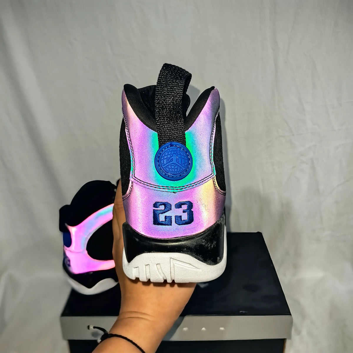 AJ 9 Retro Racer Blue Shoes Sneakers - nk0002620 image 10