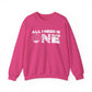 ALL_I_NEED_IS Crewneck Sweatshirt image
