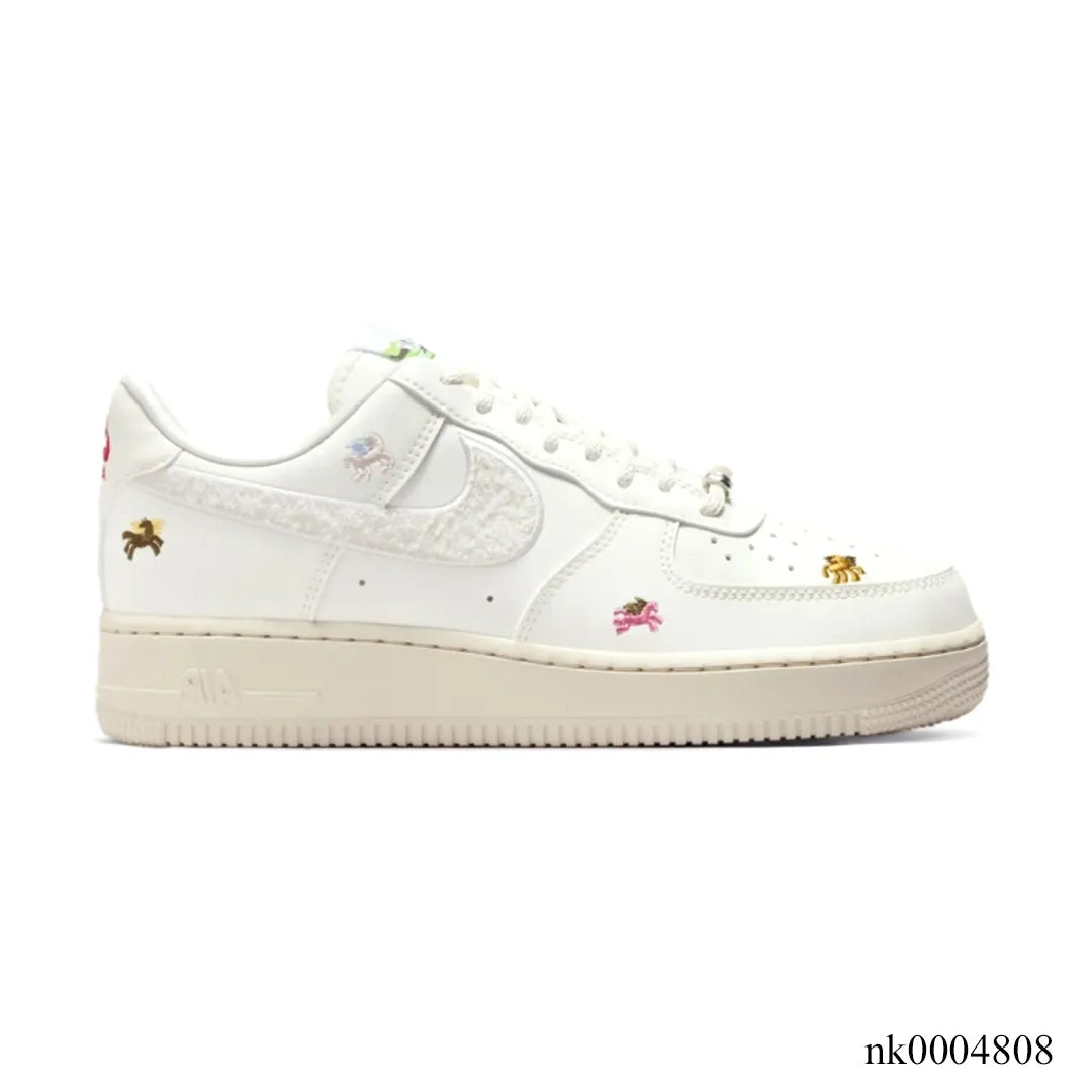 Air Force 1 Chenille Swoosh Year Of The Horse Shoes Sneakers - nk0004808 image