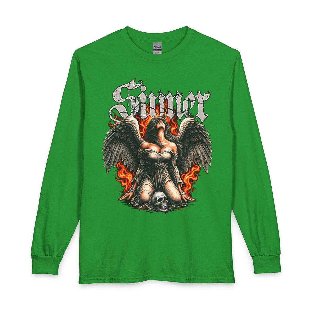 Sinner’s Flame Long Sleeve T-Shirt image