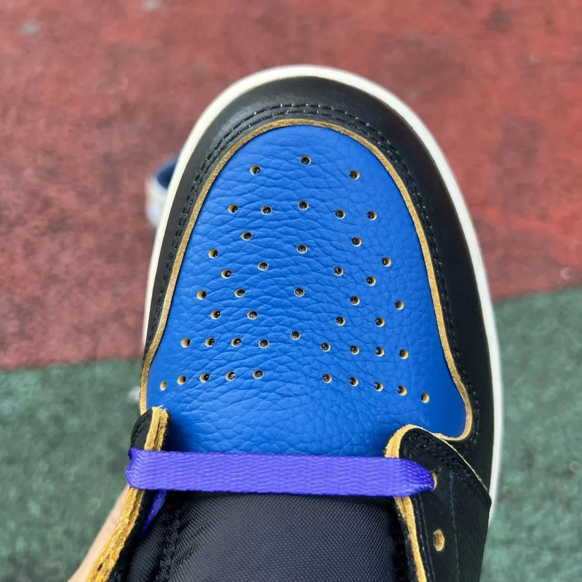 Fragment x Union LA x AJ 1 High OG Sport Royal Shoes Sneakers – nk0004748 image 7