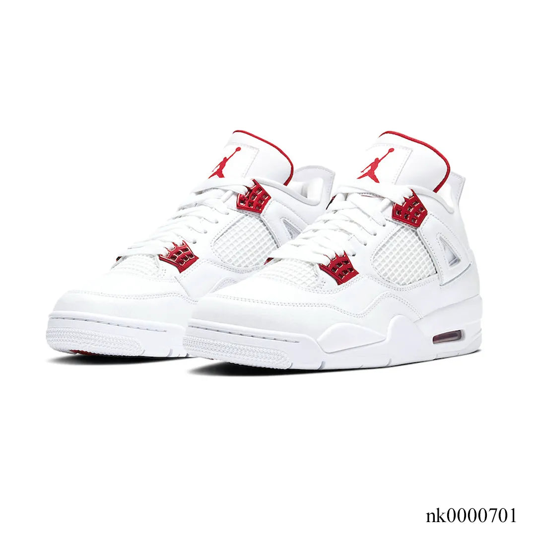 AJ 4 Retro Metallic Red Shoes Sneakers (Big Size Available) - nk0000701 image 2