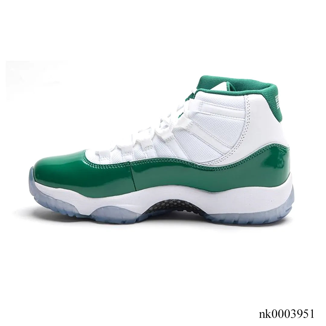 AJ 11 White Green Shoes Sneakers - nk0003951 image 1